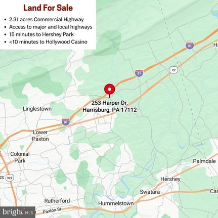 Land for sale in Dauphin County, Pennsylvania
