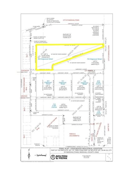 Land for sale in Marshall County, Iowa