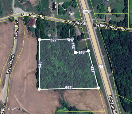 Land for sale in Gibson County, Tennessee