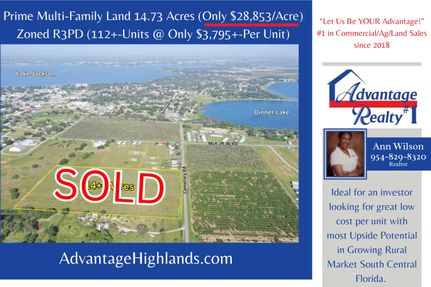 Land for sale in Highlands County, Florida