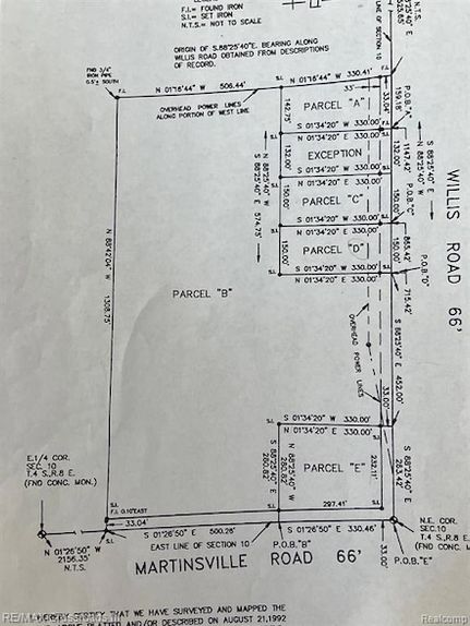 Homesite for sale in Wayne County, Michigan