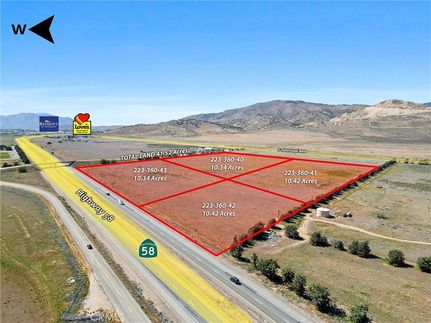 Land for sale in Kern County, California
