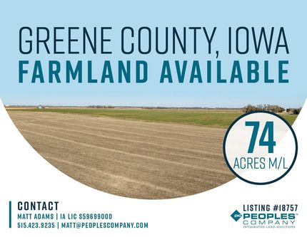 Undeveloped Land for sale in Greene County, Iowa