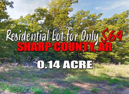Homesite for sale in Sharp County, Arkansas