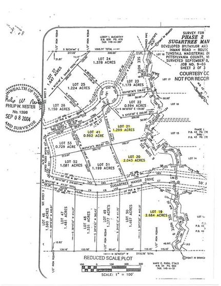 Homesite for sale in Pittsylvania County, Virginia