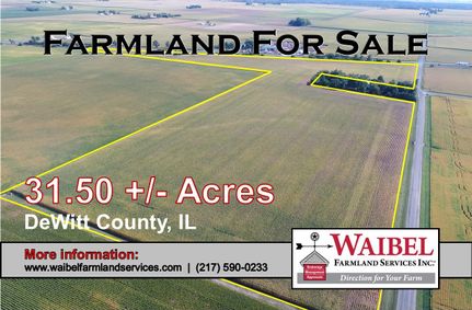 Land for sale in DeWitt County, Illinois