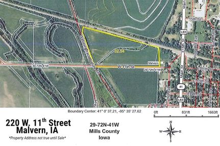 Land for sale in Mills County, Iowa