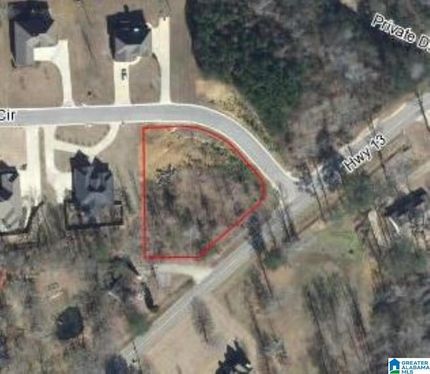 Homesite for sale in Shelby County, Alabama