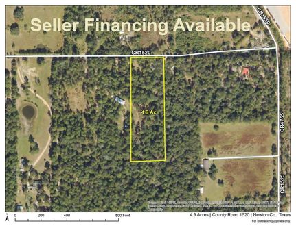 Homesite for sale in Tyler County, Texas