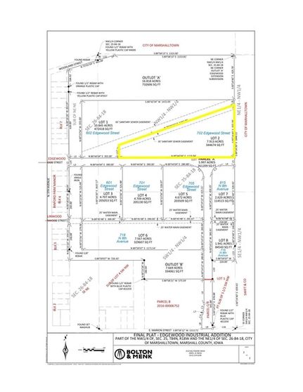 Land for sale in Marshall County, Iowa