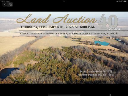 Recreational Property for sale in Monroe County, Missouri