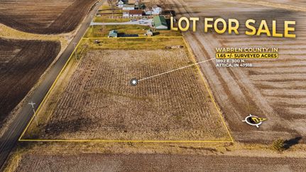 Land for sale in Warren County, Indiana