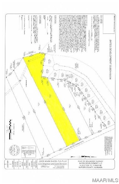 Land for sale in Butler County, Alabama