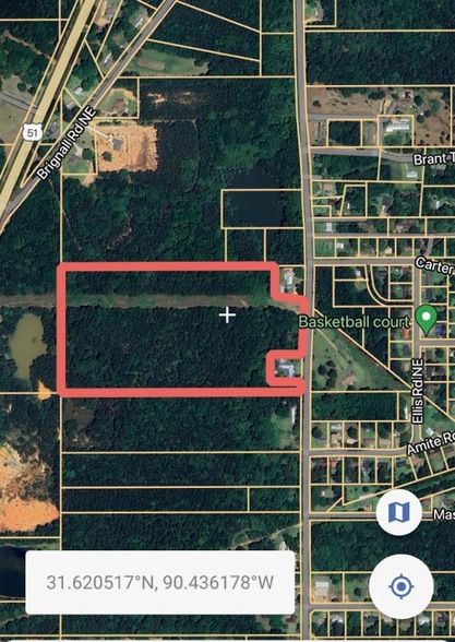 Land for sale in Lincoln County, Mississippi