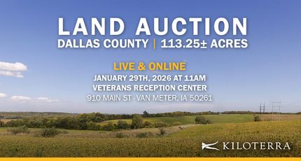 Land for sale in Dallas County, Iowa