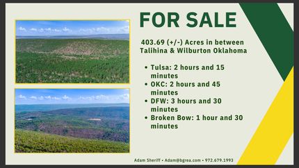 Land for sale in Le Flore County, Oklahoma