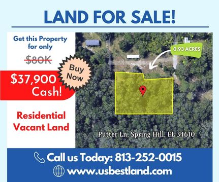 Land for sale in Pasco County, Florida