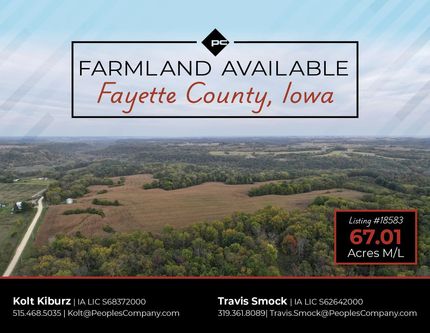 Land for sale in Fayette County, Iowa