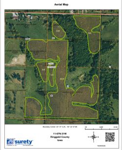 Land for sale in Ringgold County, Iowa