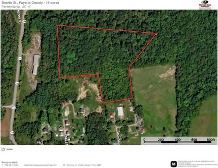 Land for sale in Fayette County, Pennsylvania