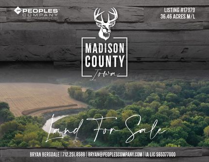 Undeveloped Land for sale in Madison County, Iowa