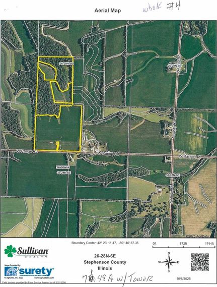 Farm and Ranch for sale in Stephenson County, Illinois