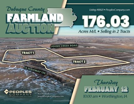 Undeveloped Land for sale in Dubuque County, Iowa