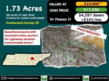 Undeveloped Land for sale in Cumberland County, Tennessee