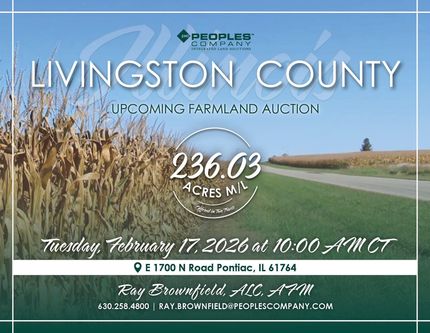 Farm and Ranch for sale in Livingston County, Illinois