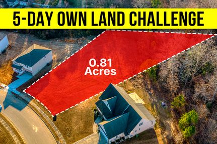 Homesite for sale in Halifax County, North Carolina