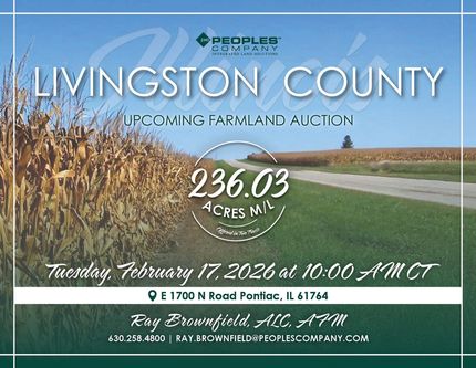 Farm and Ranch for sale in Livingston County, Illinois