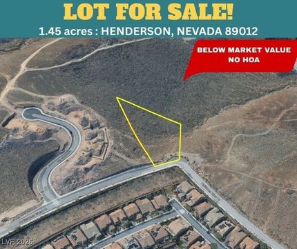 Land for sale in Clark County, Nevada