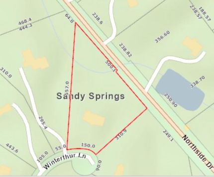 Homesite for sale in Fulton County, Georgia