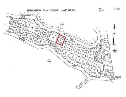Homesite for sale in Lake County, California