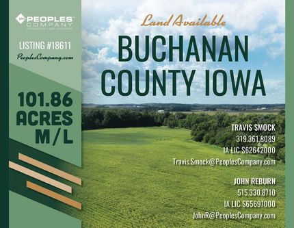 Farm and Ranch for sale in Buchanan County, Iowa