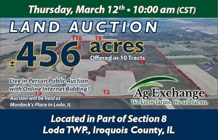 Farm and Ranch for sale in Iroquois County, Illinois