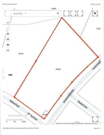Homesite for sale in Grimes County, Texas