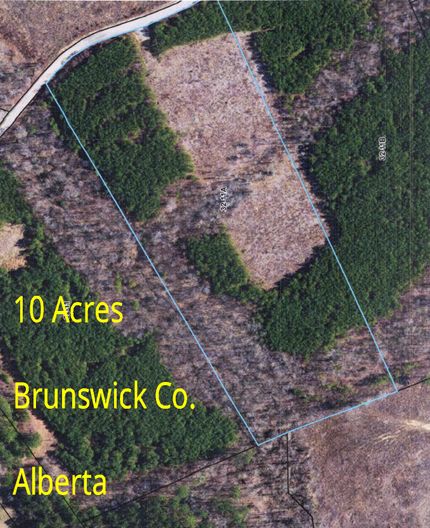 Land for sale in Brunswick County, Virginia