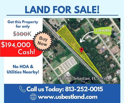 Land for sale in Indian River County, Florida