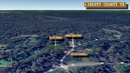 Land for sale in Liberty County, Texas