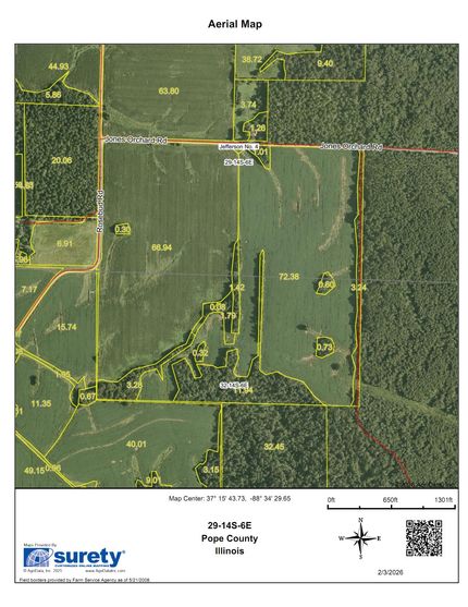 Farm and Ranch for sale in Pope County, Illinois