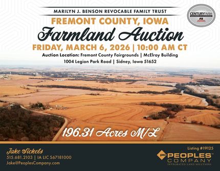 Undeveloped Land for sale in Fremont County, Iowa