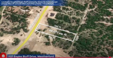 Homesite for sale in Parker County, Texas