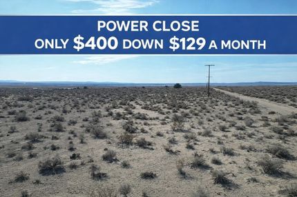 Land for sale in San Bernardino County, California