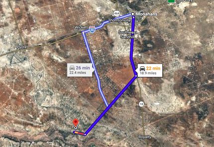 Undeveloped Land for sale in Ward County, Texas