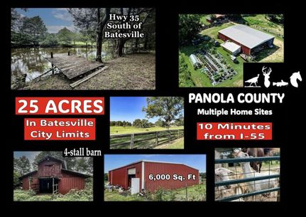Horse Property for sale in Panola County, Mississippi