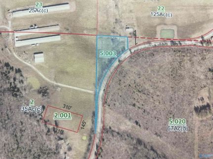 Homesite for sale in Lawrence County, Alabama