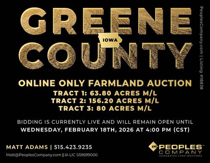 Timberland Property for sale in Greene County, Iowa