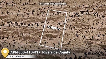 Recreational Property for sale in Riverside County, California