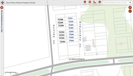 Land for sale in Orleans Parish, Louisiana